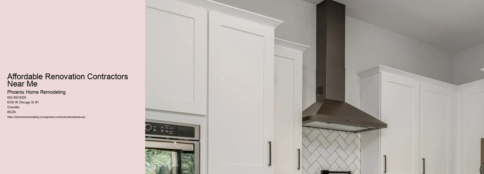 Affordable Renovation Contractors Near Me