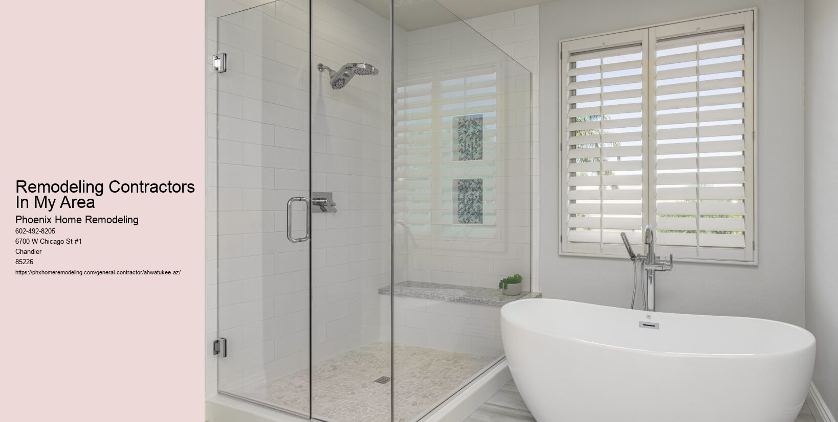 Remodeling Contractors In My Area